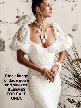 Rue De Seine JADE Lace Puff-Sleeves (SLEEVES ONLY)